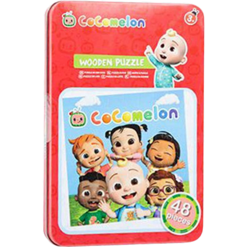 CoComelon Puzzle in legno in scatola – 48 pezzi
