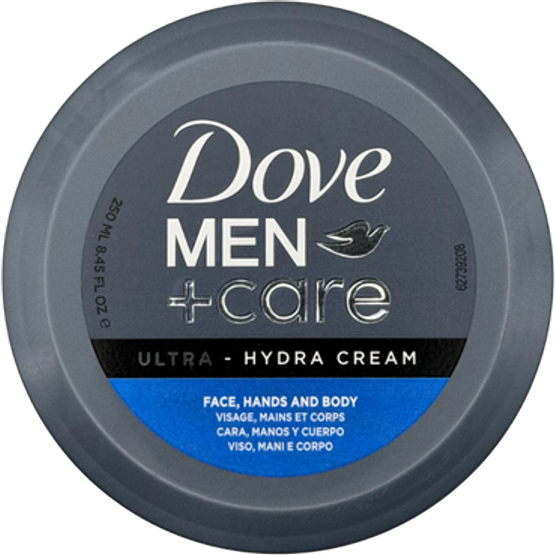 Dove Men+Care Ultra Hydra Cream For Face, Hand And Body - 250 ml