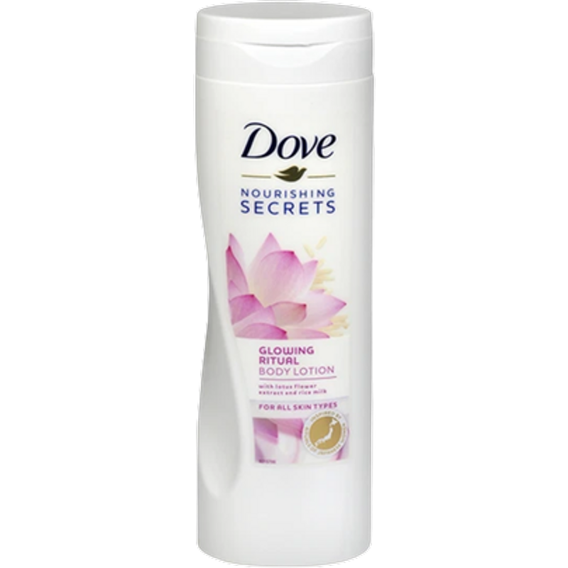 Dove Nourishing Secrets Glowing Ritual Lozione per il corpo al fiore di loto - 400 ml