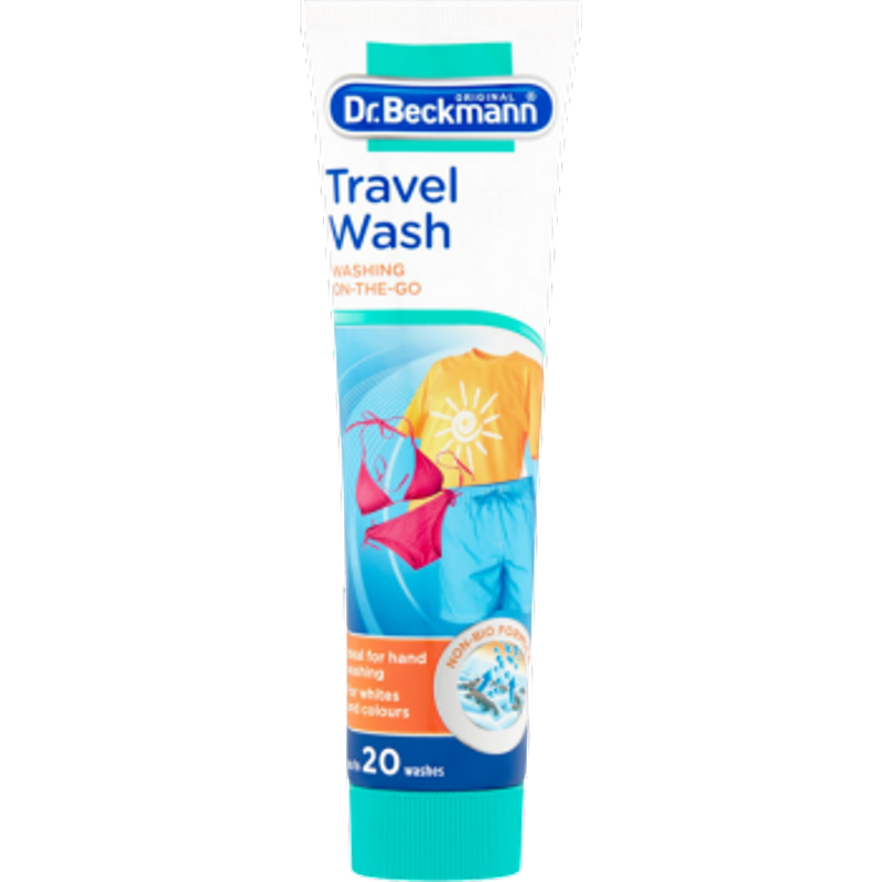 Detergente da viaggio Dr. Beckmann Glow White - 100 ml