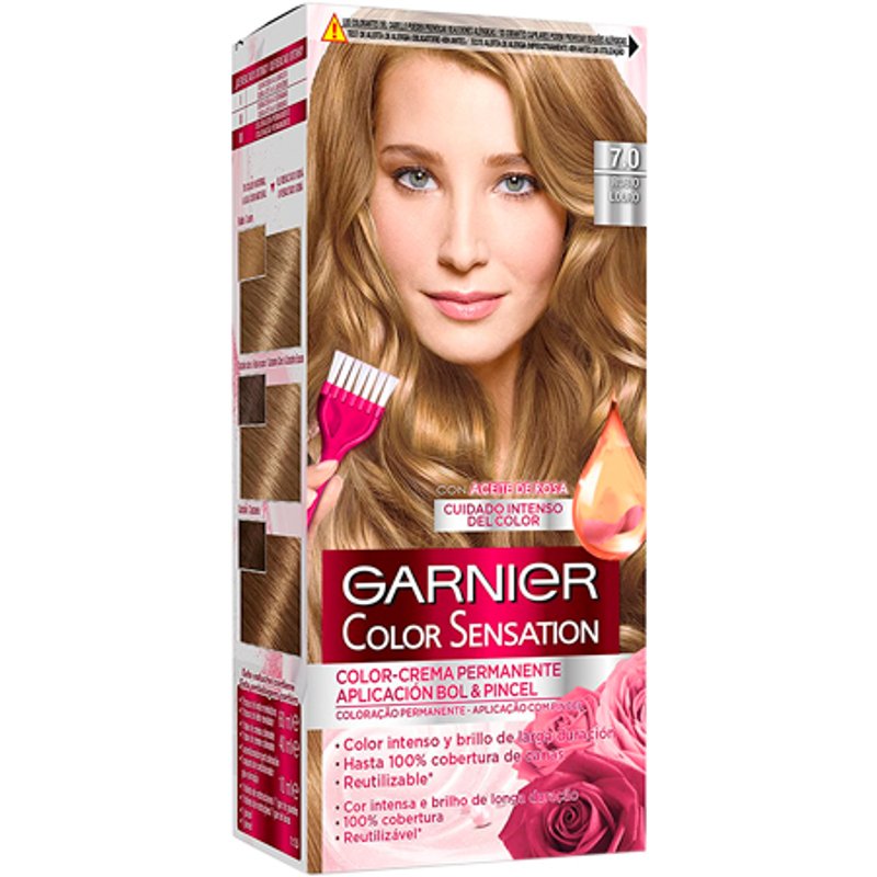Tinta per capelli Garnier Color Sensations - 7.0 Biondo