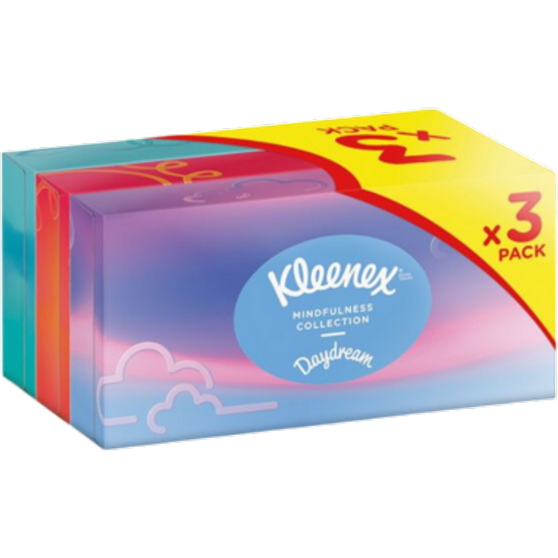 Kleenex Collezione Mindfulness "Sogno ad occhi aperti" - 3x70 pezzi