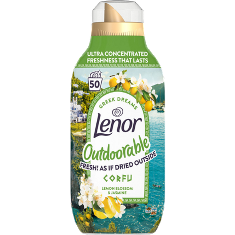Lenor Outdoorable Corfu Lemon Blossom & Jasmine Fabric Conditioner – 700 ml