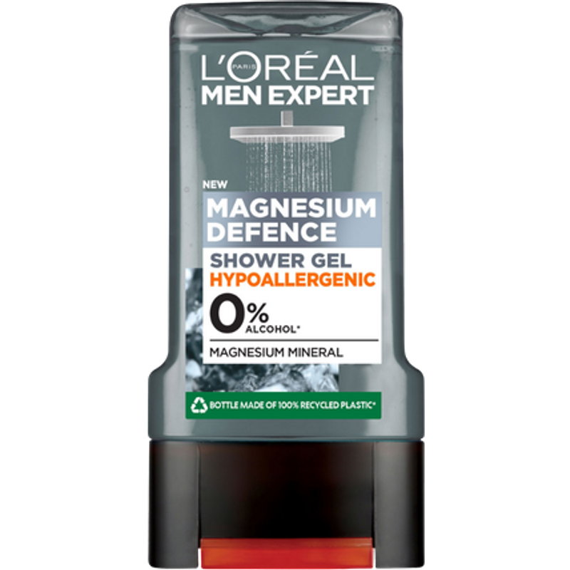 L’Oréal Men Expert Gel doccia ipoallergenico Magnesium Defence - 300 ml
