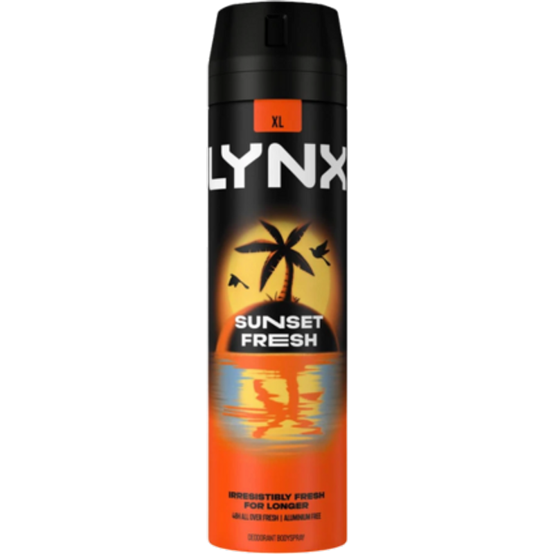 Lynx Sunset Fresh Spray per il corpo - 200 ml