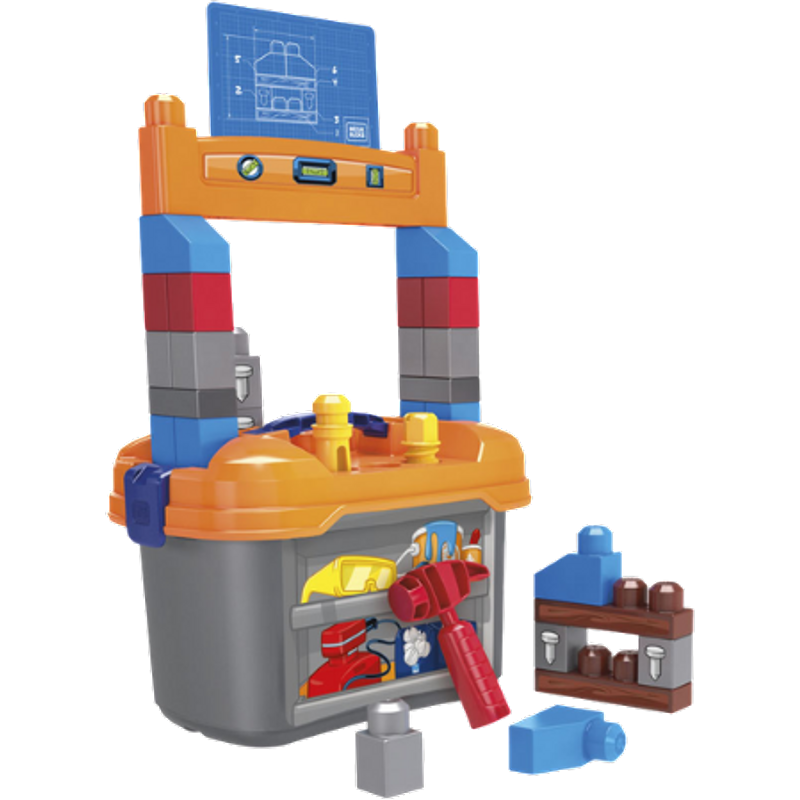 Mega Bloks Lil' Building Workbench - 36 pieces
