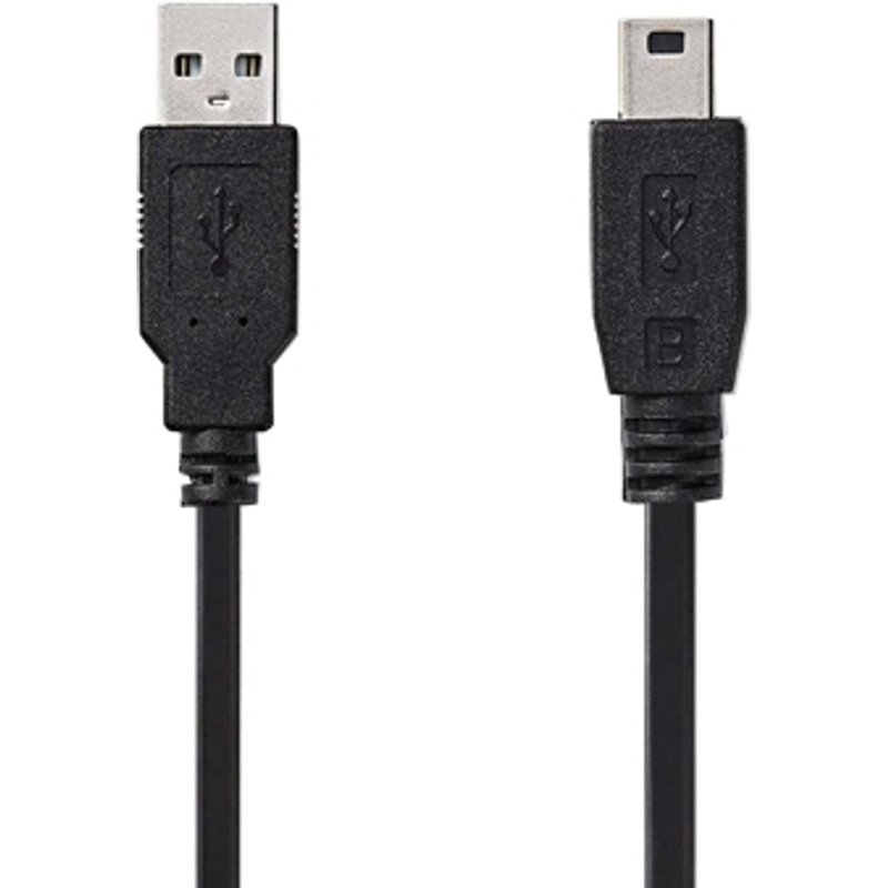 Cavo USB 2.0 Nedis con connettore mini maschio a 5 pin - 3 metri