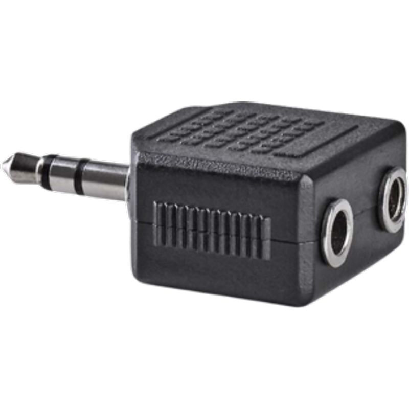 Adattatore audio stereo Nedis da 3,5 mm maschio a 2x 3,5 mm femmina