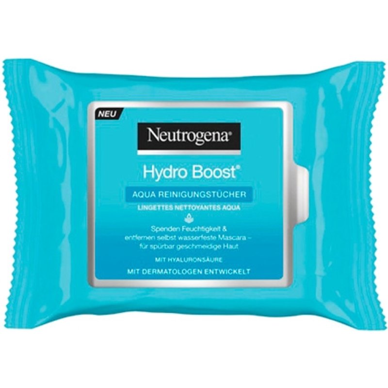 Salviettine detergenti Neutrogena Hydro Boost - 25 pezzi