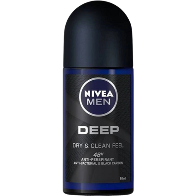 Nivea Men Roll-on antitraspirante Deep Dry & Clean Feel – 50 ml