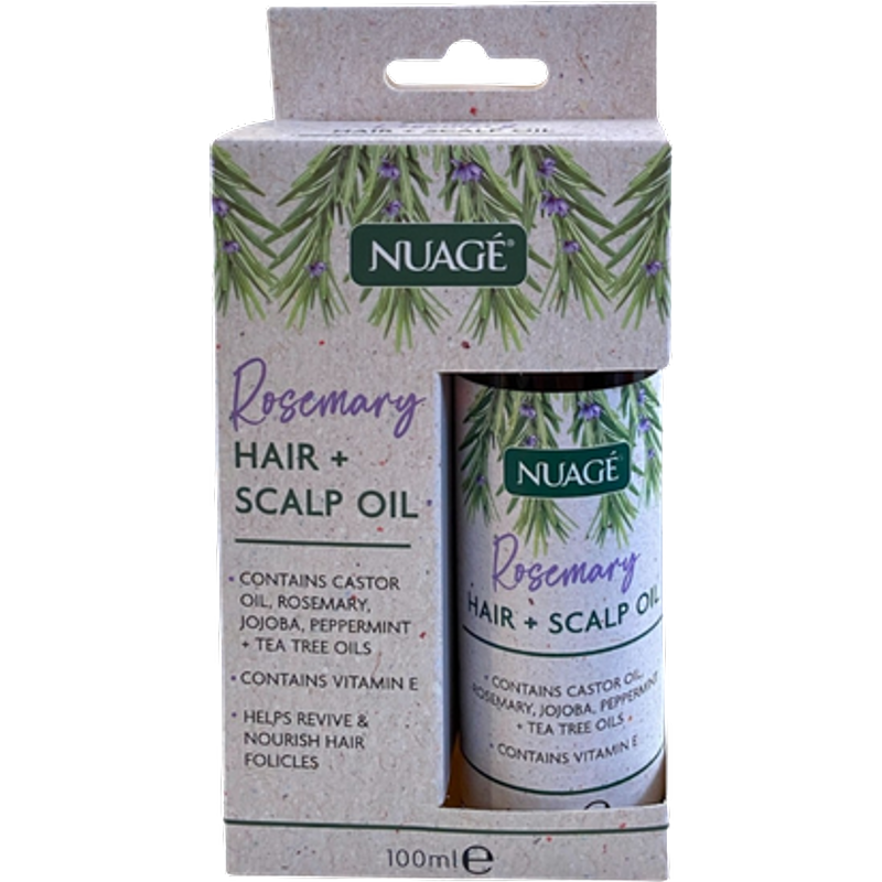 Olio per capelli e cuoio capelluto al rosmarino Nuage - 100 ml