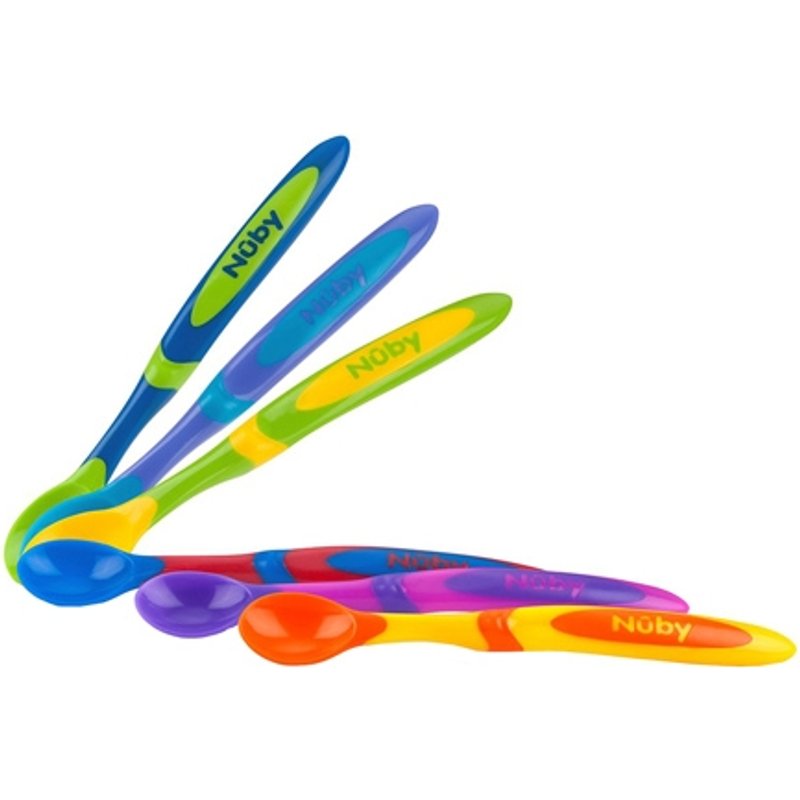 Nuby Muncheez Cucchiaini da dentizione - 6 pezzi