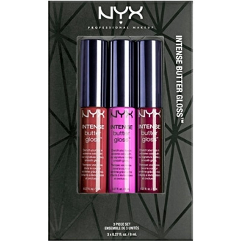 Set da 3 pezzi NYX Intense Butter Gloss 04