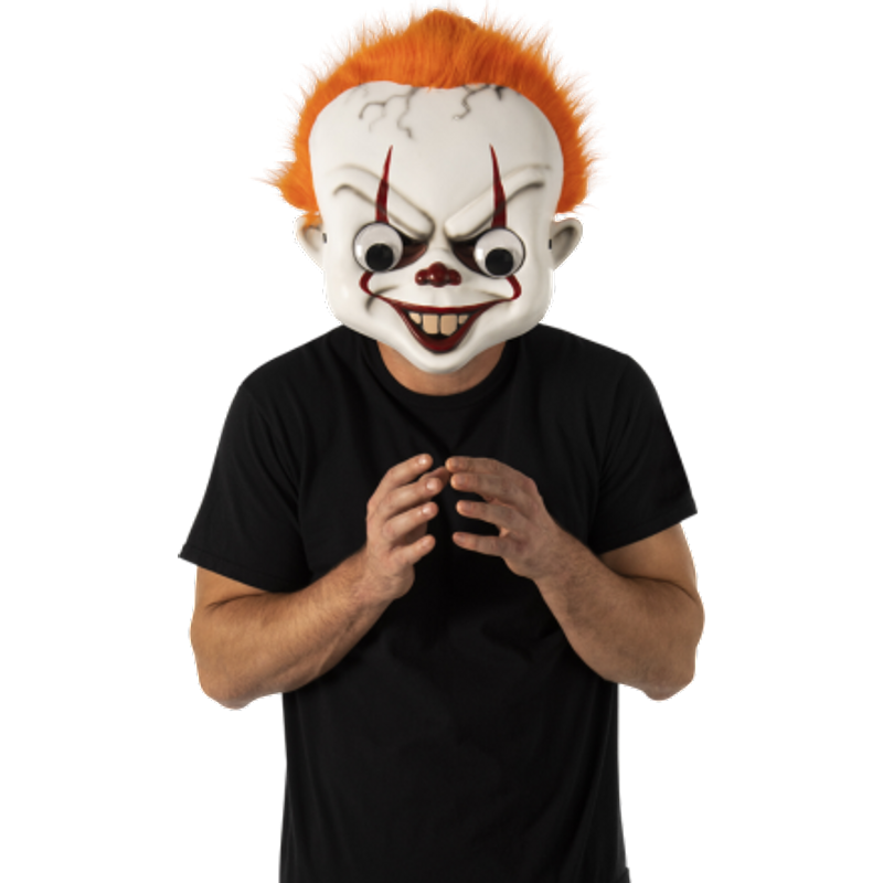 Maschera Rubies Pennywise con occhi sporgenti