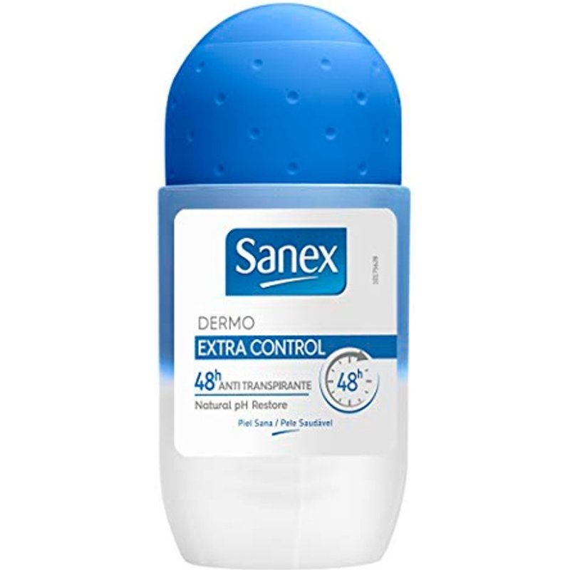 Sanex Dermo Deodorante Roll-On Extra Controllo - 50 ml