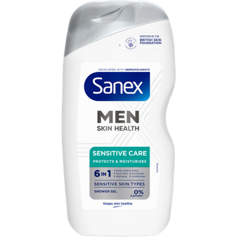 Sanex Men Sensitive Skin Health Shower Gel – 400 ml