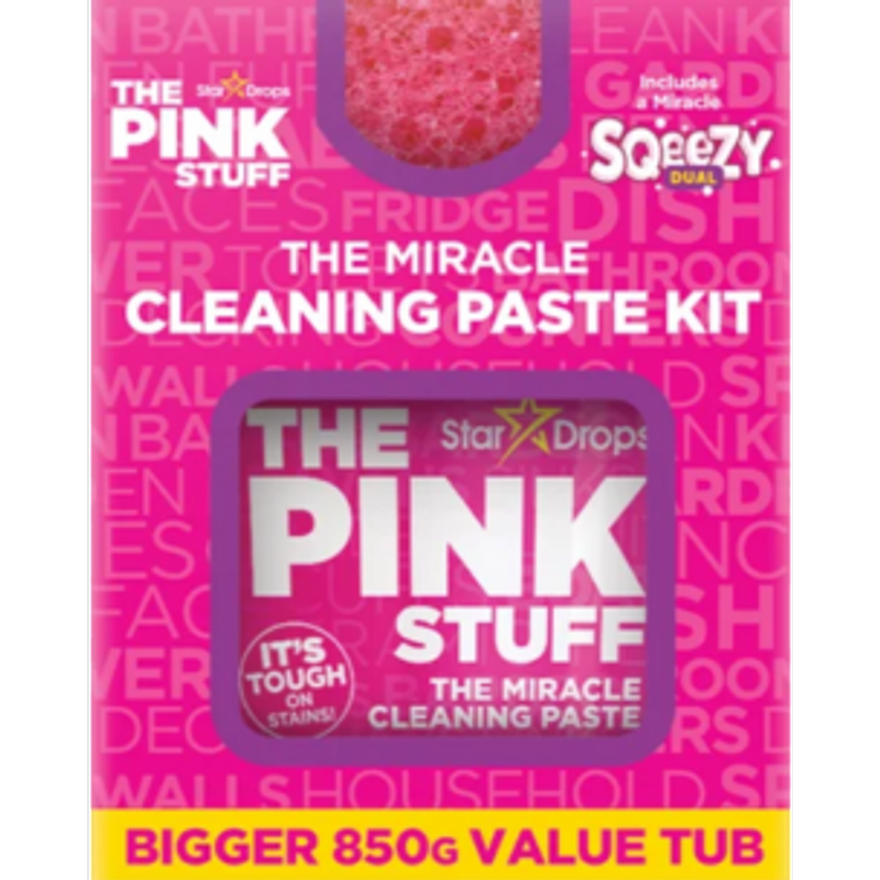 Stardrops The Pink Stuff Kit di pasta detergente miracolosa - 2 pezzi