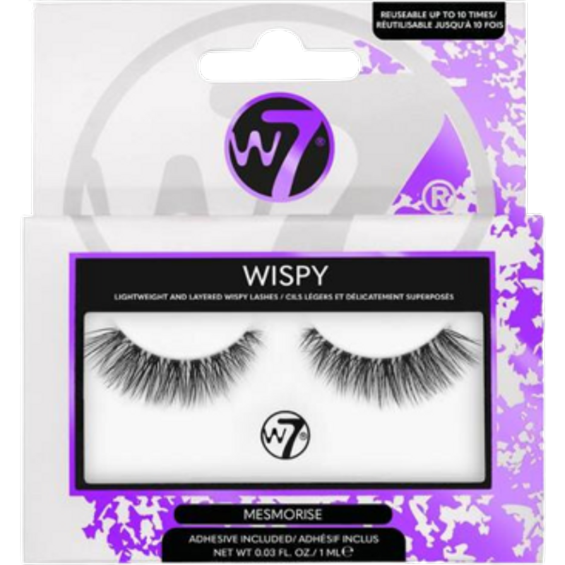 W7 Wispy Mesmorise False Eyelashes