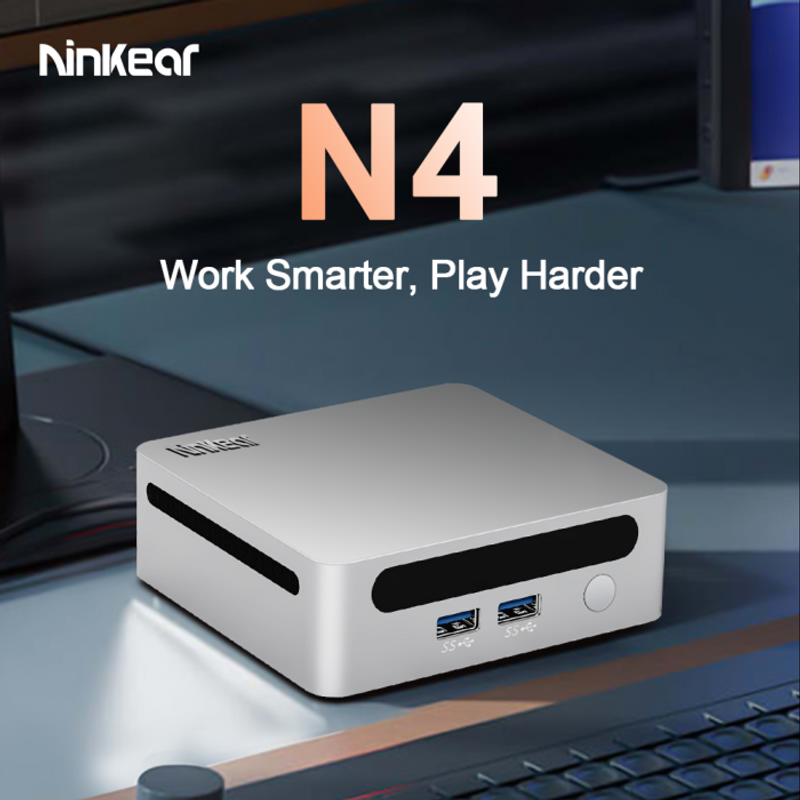 Ninkear Mini PC N4 AMD Ryzen™ 5 4600H 16GB DDR4 + 512GB PCIE SSD WiFi 6 LAN Bluetooth 5.2 Window 11 Mini Compute 【EU Stock – Ships Immediately & $40 Off with Exclusive Code】