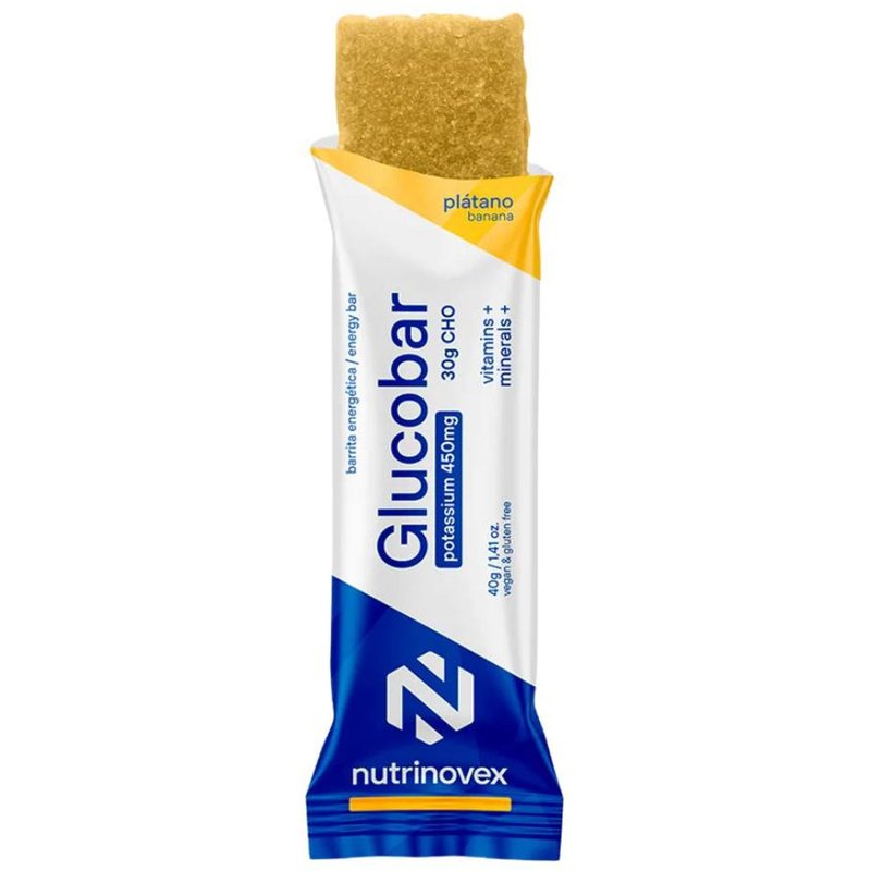 Barre Énergétique Nutrivonex Glucobar Banane 35g