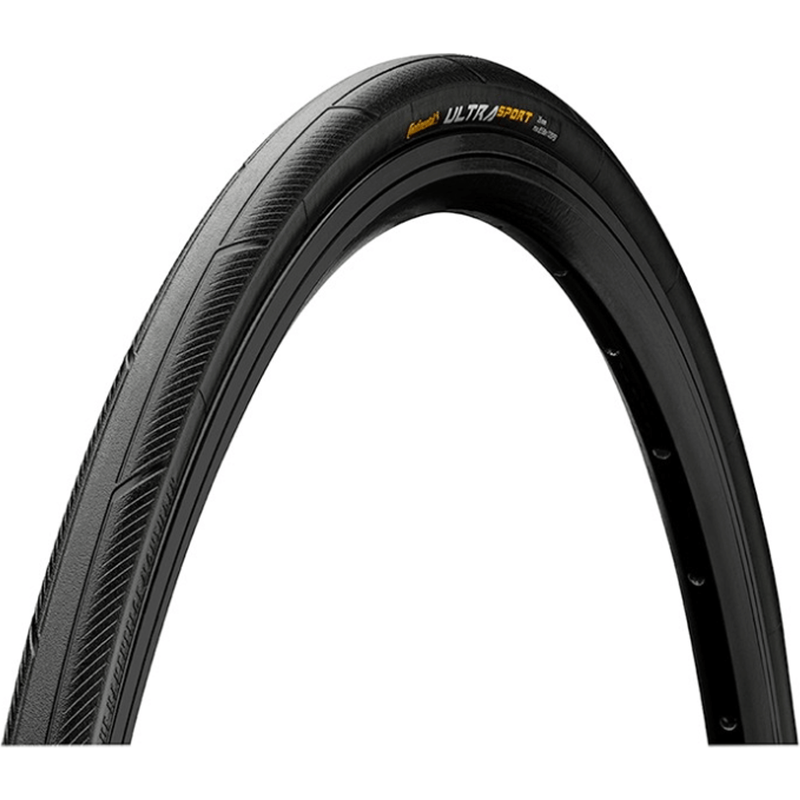 Pneu Continental Ultra Sport III 700x23/25/28 Noir, Type mm 700x23