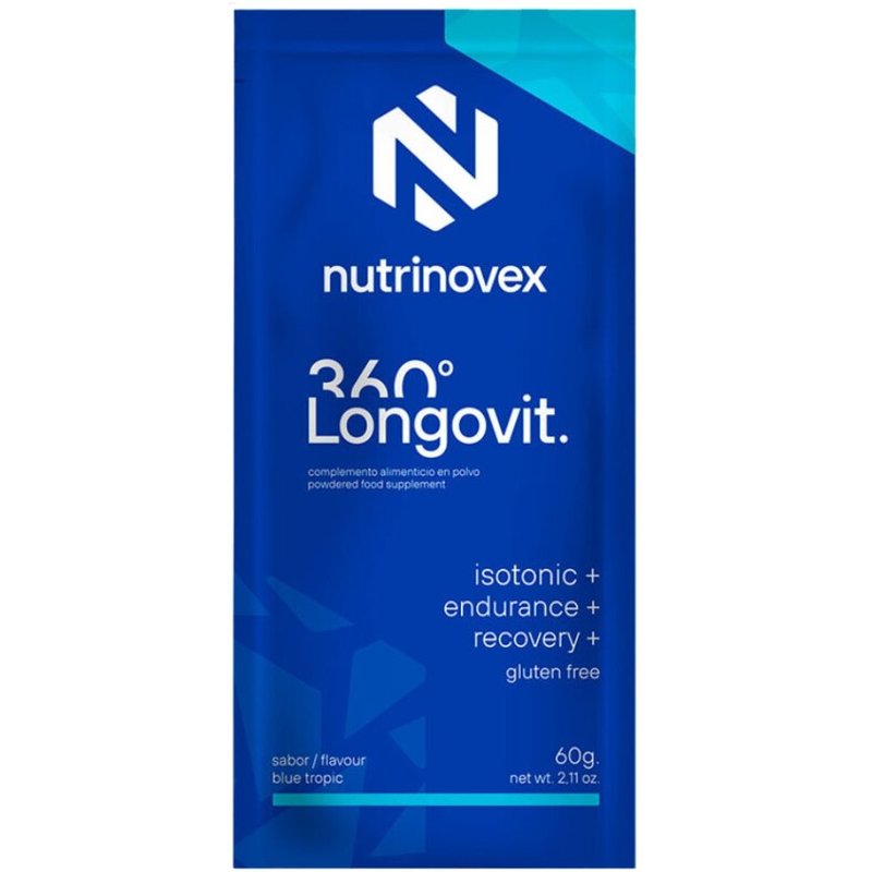 Boisson Nutrinovex Longovit 360 Saveur Blue Tropic