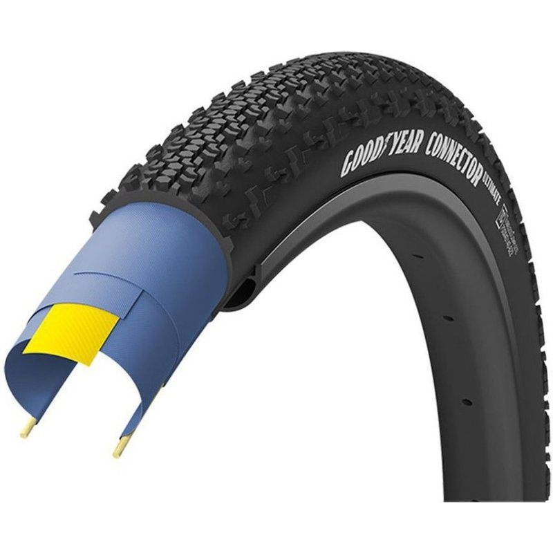 Pneu Goodyear Gravel Connector Ultimate Tubeless 700 x 45 Noir