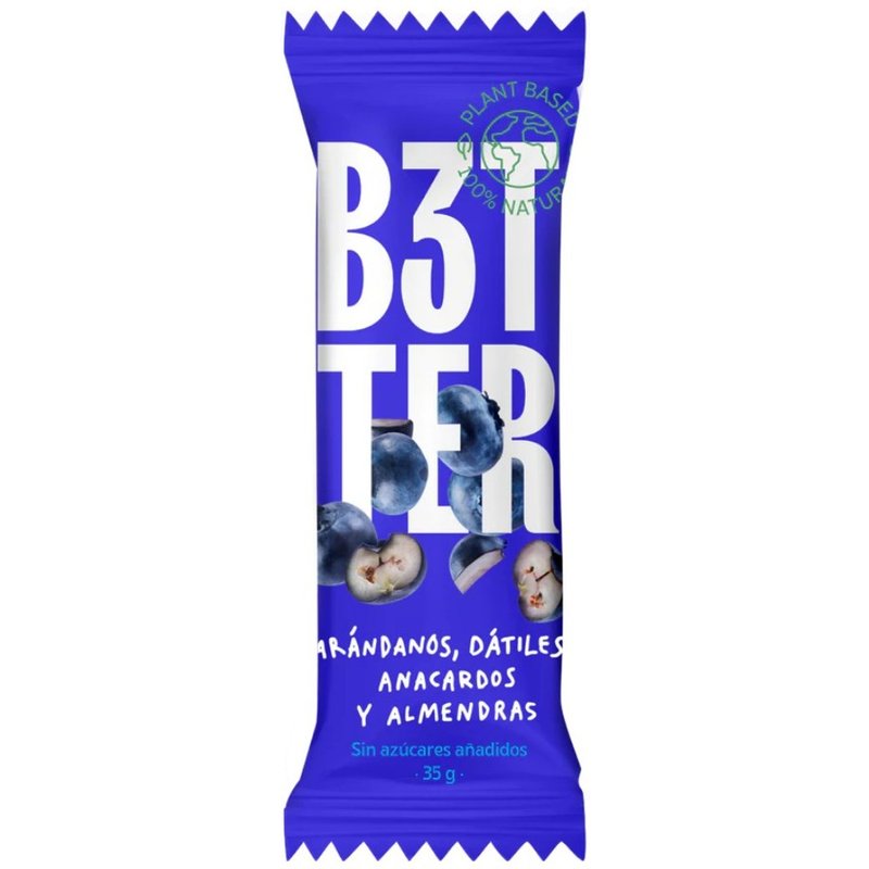 Barre Énergétique B3TTER Myrtille 35g