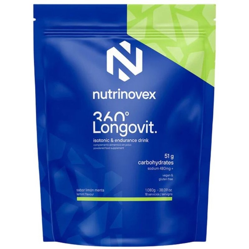 Boisson Isotonique Nutrinovex Longovit 360 1080g Citron Menthe