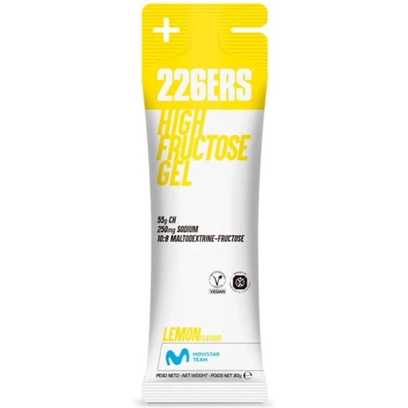 Gel Énergétique 226ers High Fructose Citron 80g
