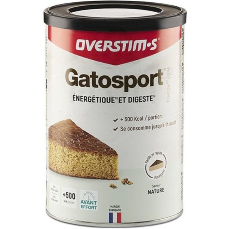 Mélange de Gâteau Énergétique Overstims Gatosport Nature 400g