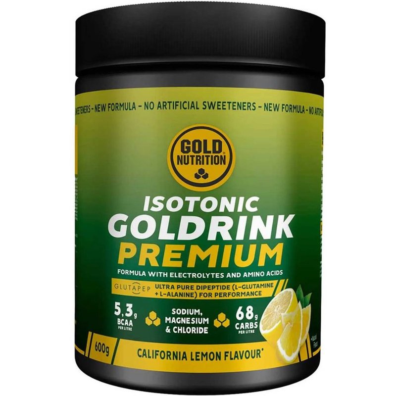 Boisson Isotonique GoldNutrition Gold Drink Premium Citron 600g
