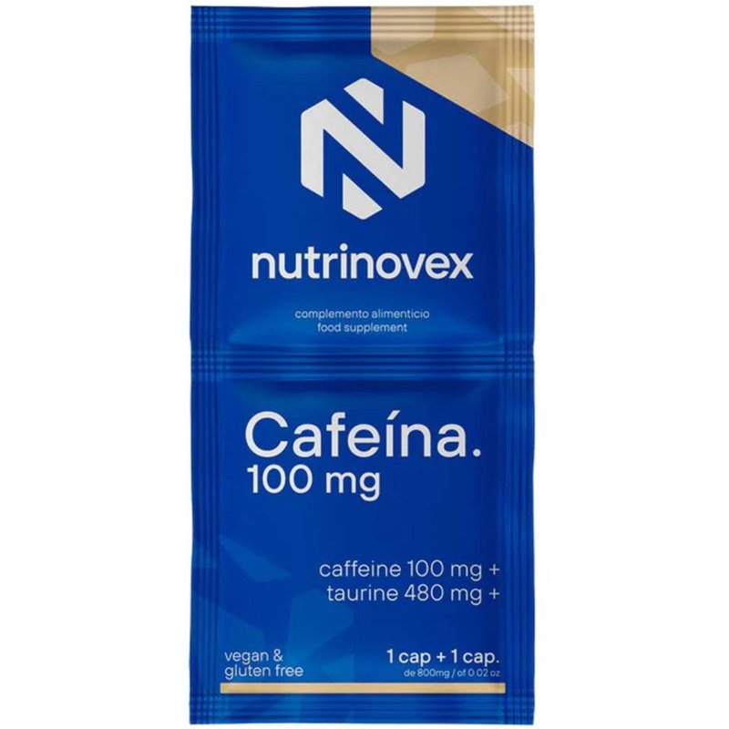 Caféine et Taurine Nutrinovex 100 mg/480 mg