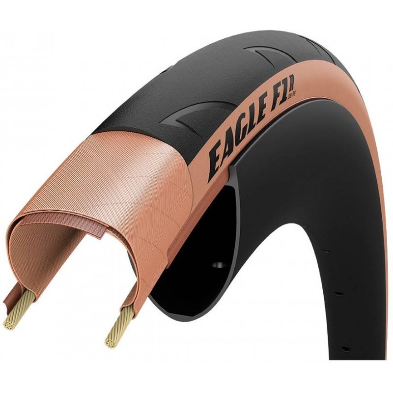 Pneu Eagle F1 R 700x28 Pliable Noir Marron