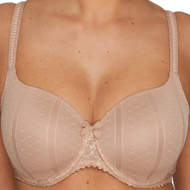 Soutien-gorge moulé crème