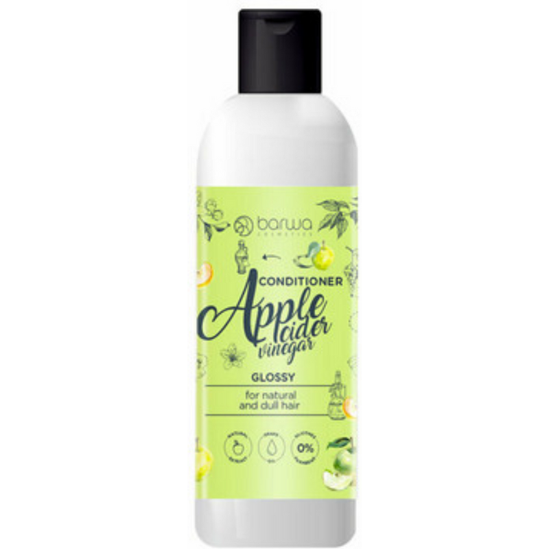 Conditionneur régénérant au vinaigre de cidre cheveux naturels et ternes