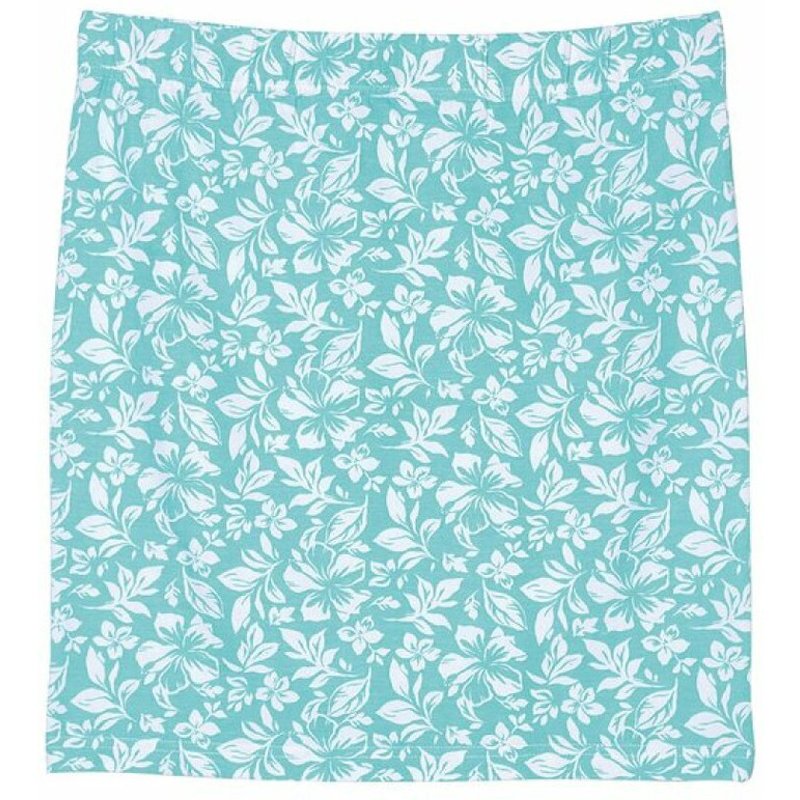 Jupe femme bleu en coton