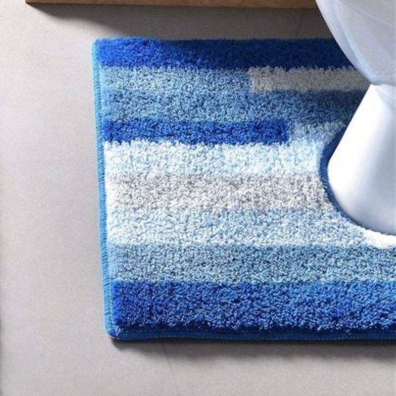 Tapis WC PLANCHA Bleu