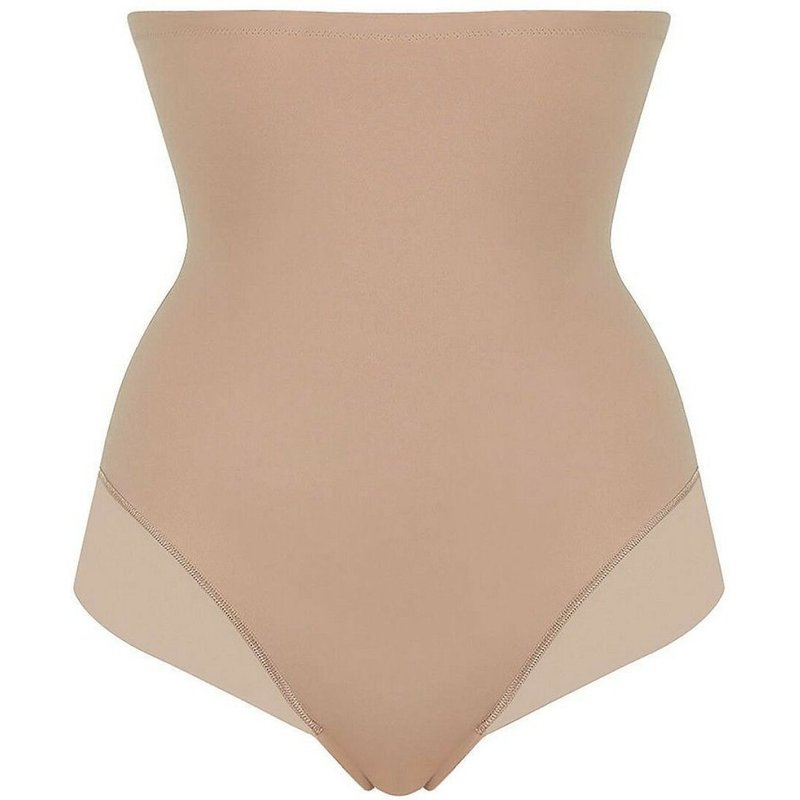 Culotte taille haute sculptante beige