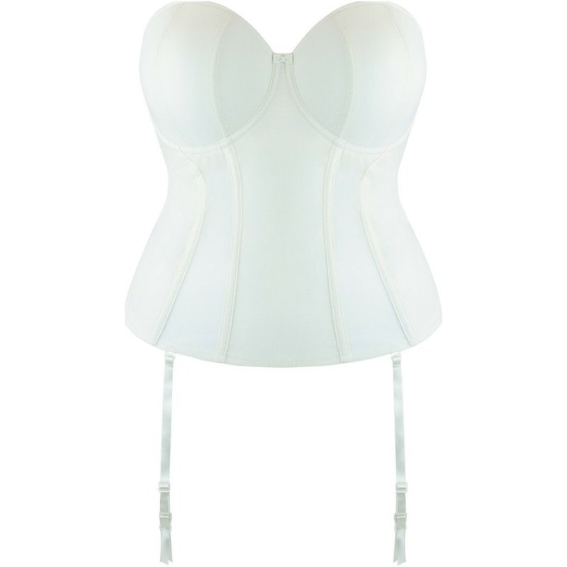 Guêpière bandeau armatures ivoire