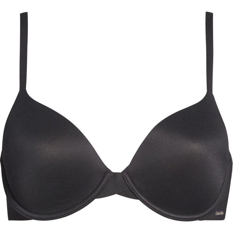 Soutien-gorge coques armatures noir en nylon
