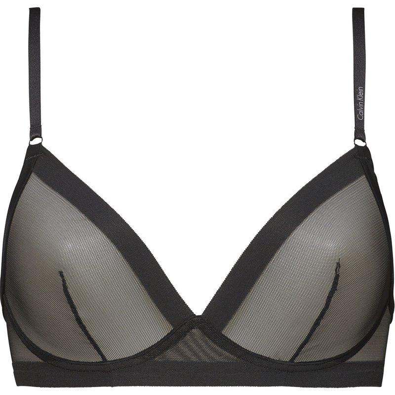 Soutien-gorge triangle armatures noir en nylon