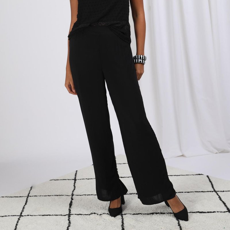 Pantalon large Valentin en viscose