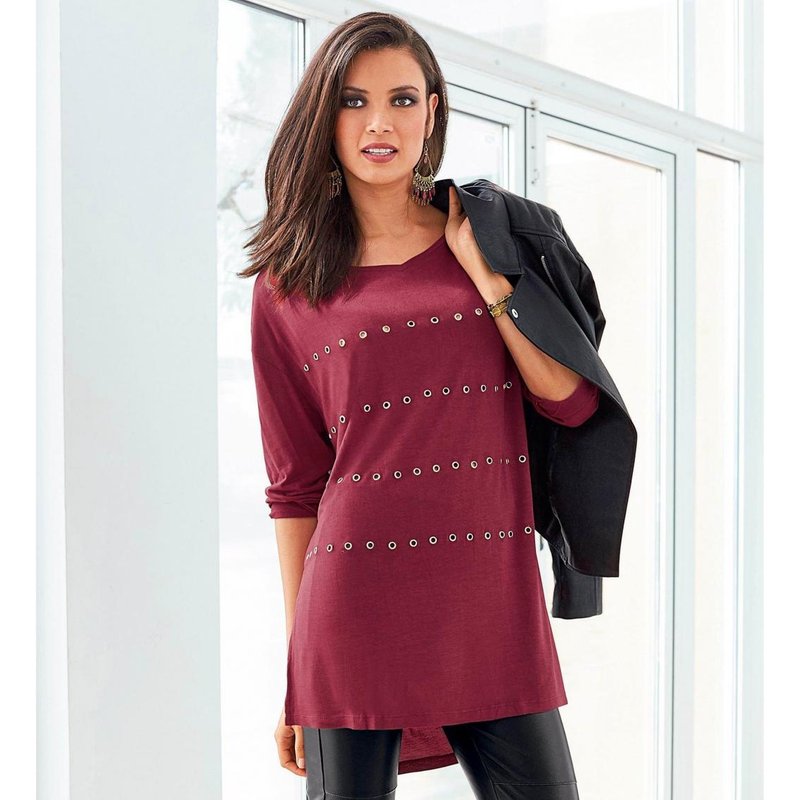 T-shirt - Rouge en coton