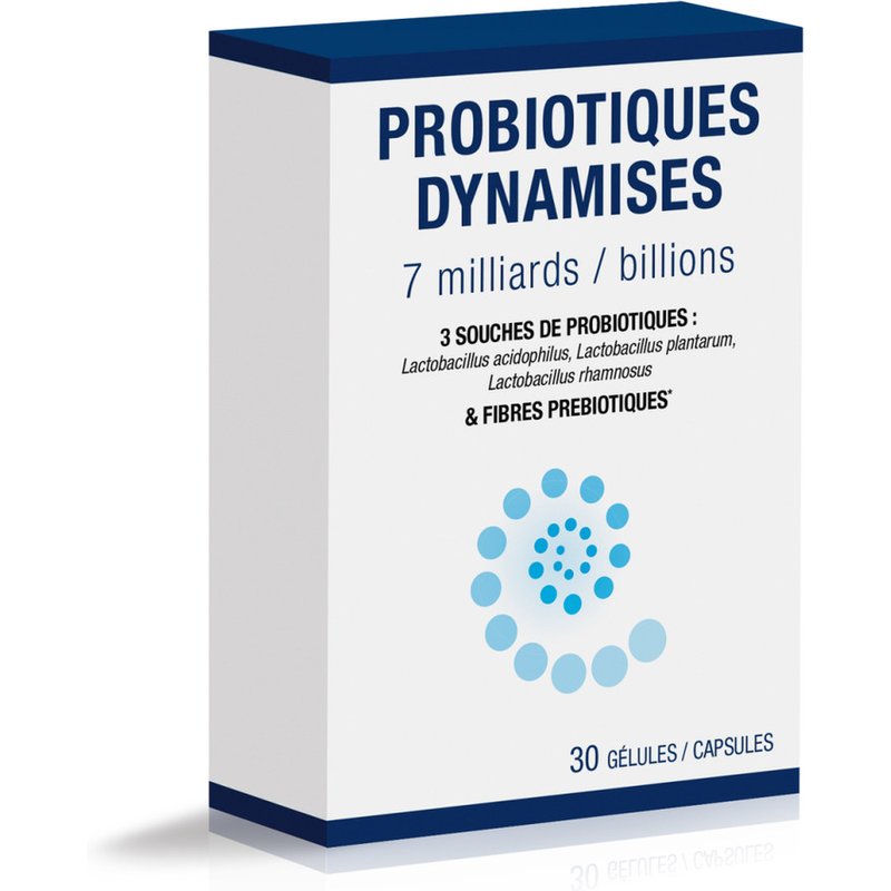 Probiotiques Dynamisés aux Fibres Prébiotiques