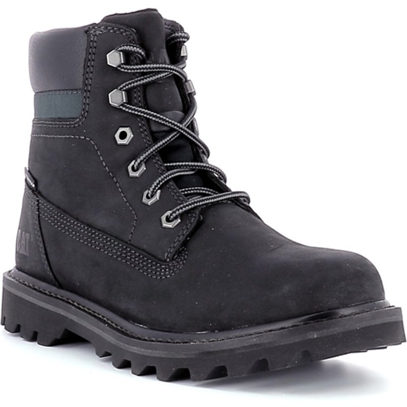Boots homme black DepleteWP noir en cuir