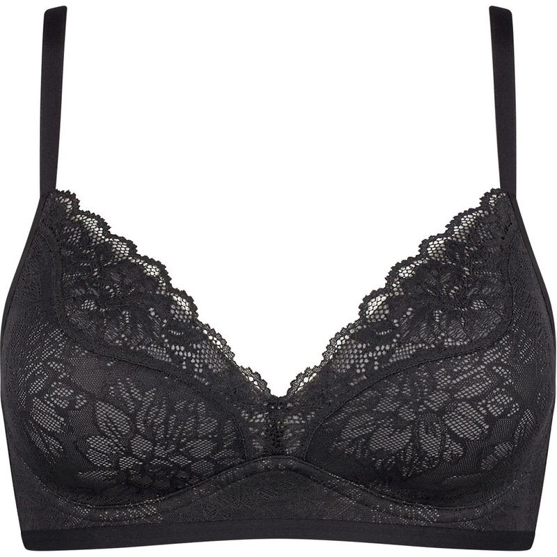 Soutien-gorge ampliforme sans armatures - noir Fit Smart P01 EX