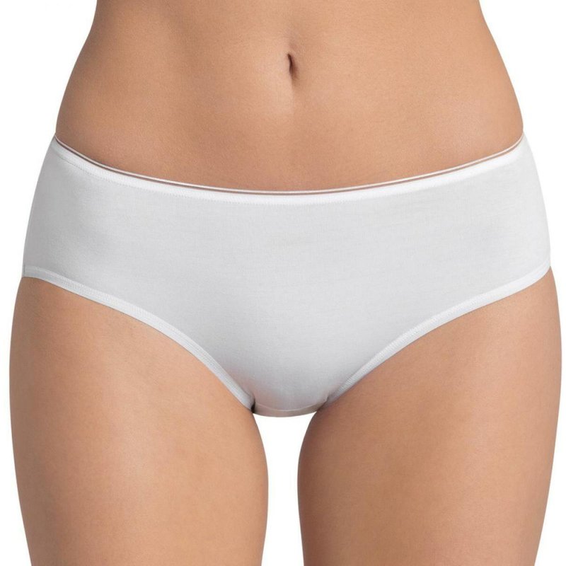 Culotte classique blanche sloggi Feel Sensational Midi WHITE