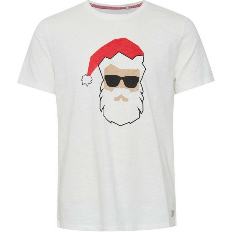Tee-shirt pour homme en coton blanc