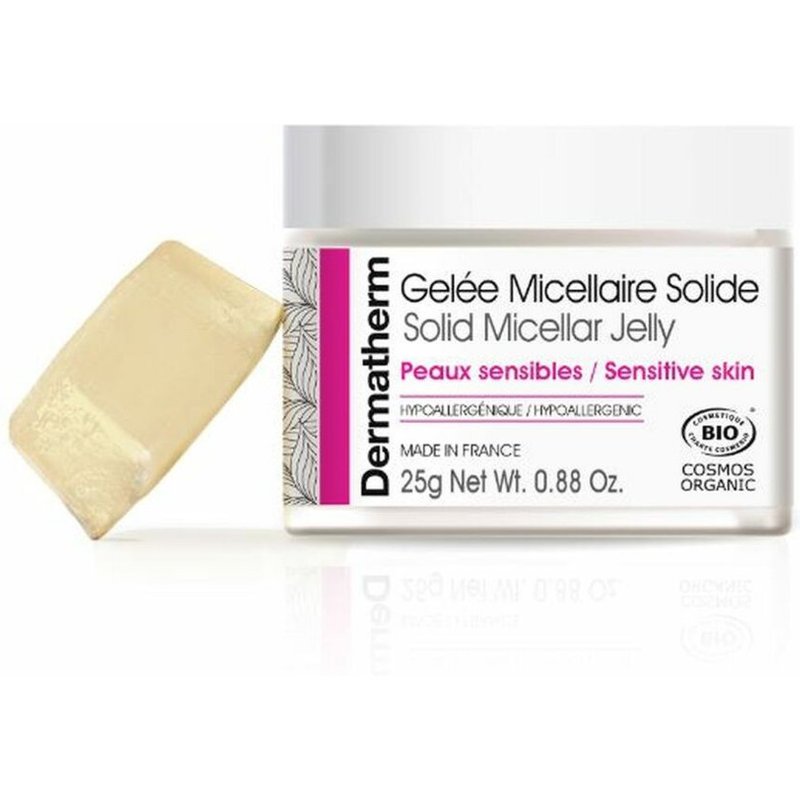 Démaquillant en Gelée Micellaire Solide pour Peaux Sensibles Dermatherm